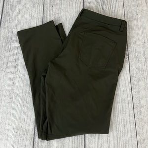 Lululemon Mens ABC  warpstreme 5 pocket pant.  Relaxed Fit size 36 x 33